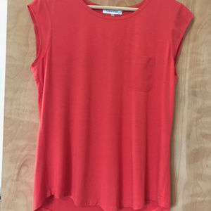 Red/orange Calvin Klein T-shirt